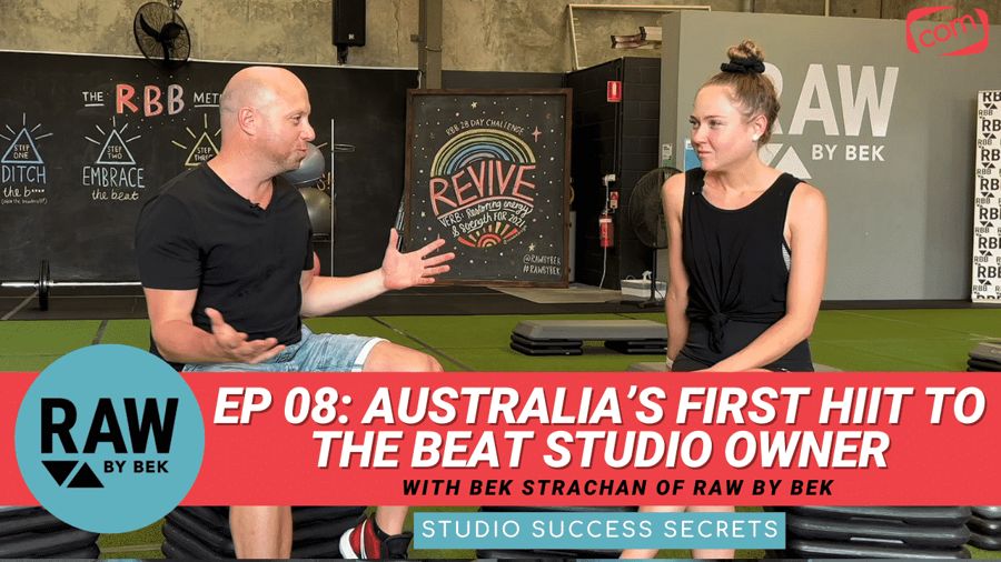 🔥 Meet Australia's First HIIT To The Beat Studio Owner 🎶 | Studio Success Secrets Ep 8 With Rebekah Strachan