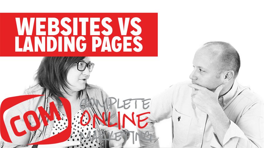 Website VS a Landing Page what will work in your marketing #03