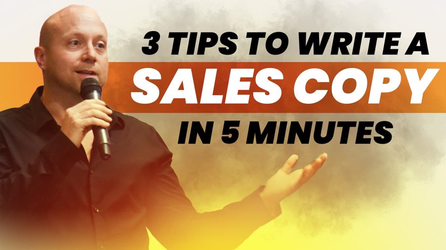 Ep 160: 3 tips to write a sales copy in 5 minutes