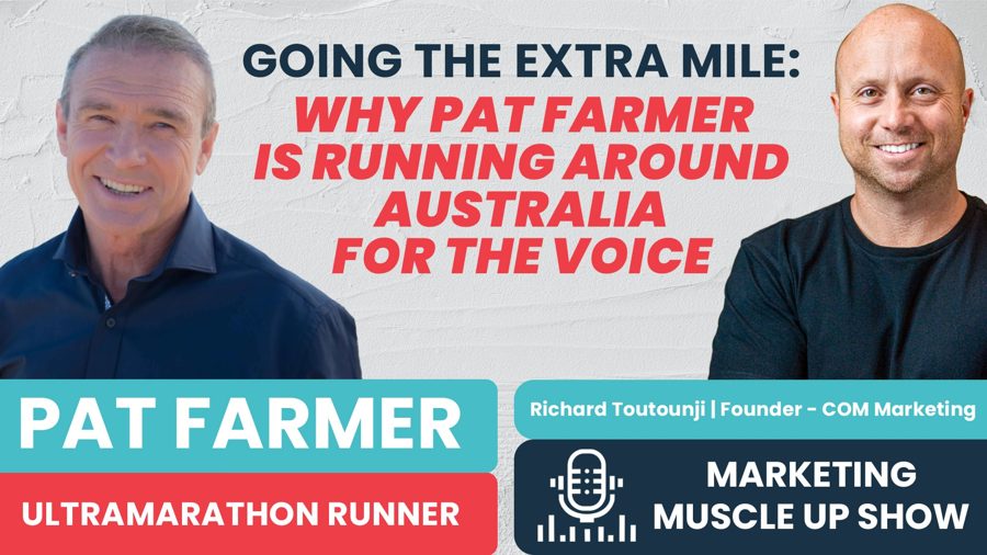 Ep 180 Going the extra mile: Why Patrick Farmer is running around Australia for the voice