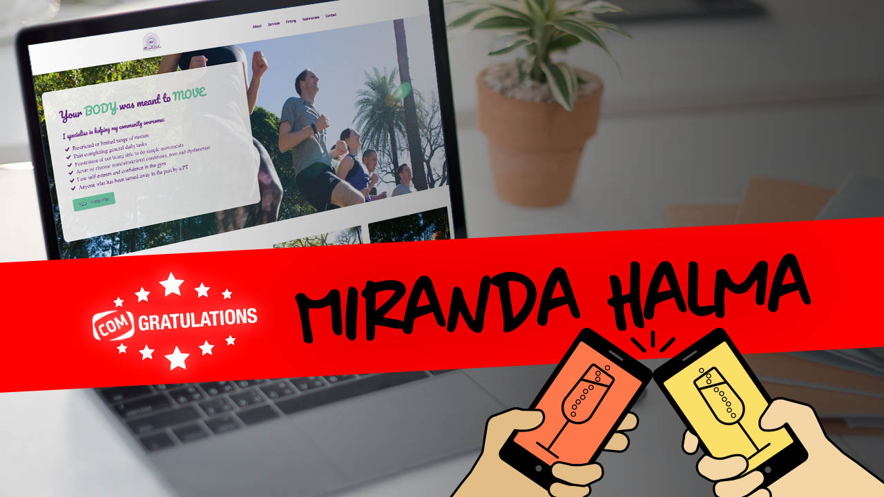 You are currently viewing Miaranda Halma | COMgratulations 2