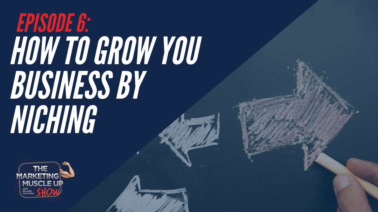 Read more about the article How to Grow Your Business By Niching | Marketing Muscle Up Podcast Ep 6