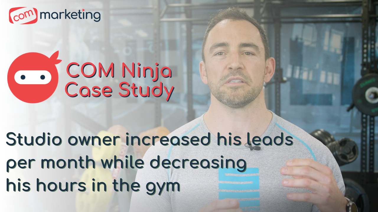 Read more about the article Studio owner increased his leads  per month while decreasing his hours in the gym